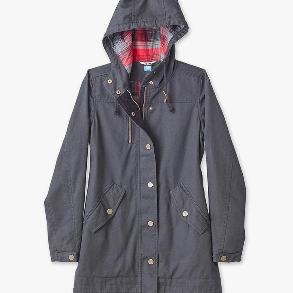 KAVU Sundowner Women's Coat - Lightweight Flannel Jacket